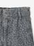 Wide-Leg Paperbag Jeans with Flower Motifs for Girls deep blue+denim grey+grey+light blue - vertbaudet enfant 