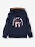 Ensemble sport garçon à capuche bordeaux+ocre+vert sauge - vertbaudet enfant 