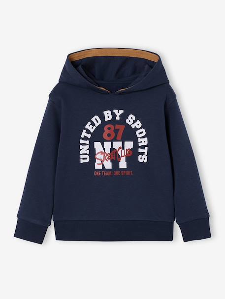 Hooded sports set for boys bordeaux red+ochre+sage green - vertbaudet enfant 