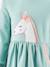 Happy Girls unicorn sweatshirt dress for girls navy blue+sage green - vertbaudet enfant 