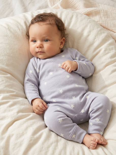 Lot de 2 dors-bien bébé ouverture dos bleu ciel - vertbaudet enfant 