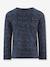 Happy Girls Christmas long-sleeved T-shirt for girls navy blue - vertbaudet enfant 