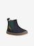 Chaussures premiers pas bébé boots cuir marine - vertbaudet enfant 