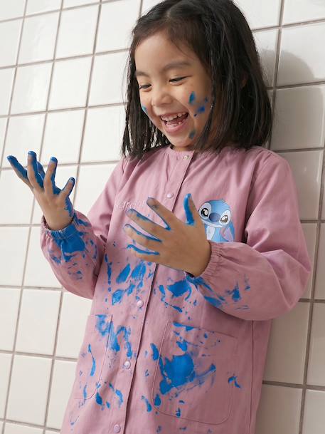 Lilo and Stitch apron for girls violet - vertbaudet enfant 