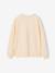 Sweatshirt for girls ecru+old rose - vertbaudet enfant 