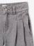 Jean large fille bleu moyen+denim gris - vertbaudet enfant 