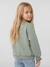 Sweatshirt for girls grey green - vertbaudet enfant 