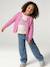 T-shirt manches courtes fille écru - vertbaudet enfant 