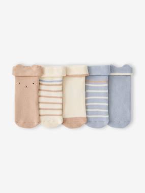 -Lot de 5 chaussettes bébé garçon