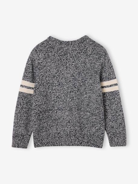 Round-neck long-sleeved jumper for boys set blue - vertbaudet enfant 