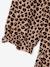 Long-sleeved dress for girls camel - vertbaudet enfant 
