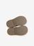 Chaussures premiers pas bébé boots cuir jaune d'or+noir - vertbaudet enfant 