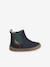 Chaussures premiers pas bébé boots cuir marine - vertbaudet enfant 