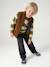 Loose-fit jeans for boys black+double stone - vertbaudet enfant 