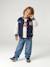 Sweat teddy garçon marine+vert sapin - vertbaudet enfant 