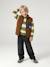 Striped sweatshirt with crew neck for boys hazel+navy blue+pistachio - vertbaudet enfant 
