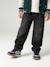 Loose-fit jeans for boys black+double stone - vertbaudet enfant 