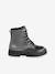 Bottines enfant fille à lacets argenté - vertbaudet enfant 