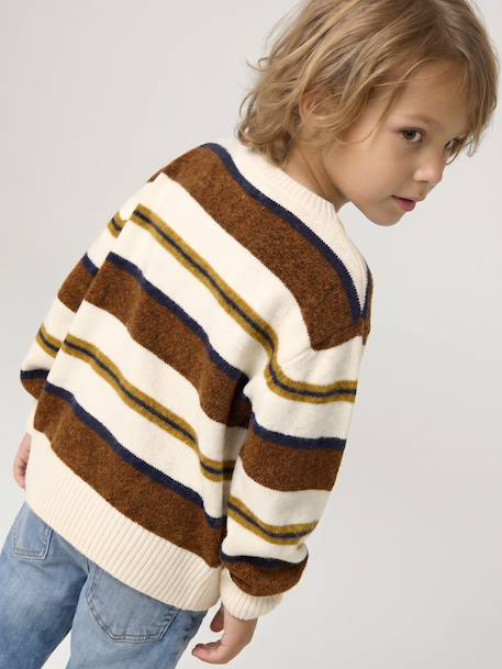 Jumper for boys hazel+navy blue - vertbaudet enfant 