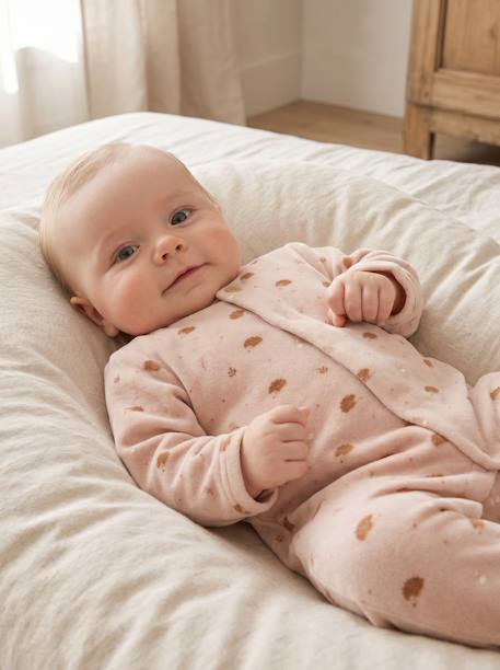 Pack of 2 newborn sleepsuits beige - vertbaudet enfant 