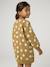 Short sweatshirt dress for girls ecru+olive - vertbaudet enfant 
