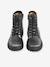 Bottines enfant fille à lacets argenté - vertbaudet enfant 