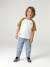 Short-sleeved T-shirt for boys khaki - vertbaudet enfant 
