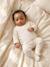 Quilted Set: Cardigan + Fully Printed Footed Trousers ecru+rose+vanilla - vertbaudet enfant 