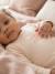 Pack of 3 baby sleepsuits with back opening ecru+sage green - vertbaudet enfant 