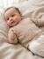 Ensemble naissance 3 pièces personnalisable beige chiné - vertbaudet enfant 