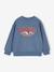 Crew neck sweatshirt for boys denim blue - vertbaudet enfant 