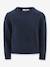 Happy Girls floral jumper for girls bordeaux red+navy blue - vertbaudet enfant 
