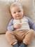 Trousers in Cotton Fleece, for Newborn Babies 6316+camel+rose - vertbaudet enfant 