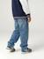 Loose-fit jeans for boys black+double stone - vertbaudet enfant 
