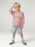 Crewneck sweatshirt for boys pale pink - vertbaudet enfant 