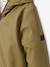 Long hooded raincoat for girls khaki - vertbaudet enfant 