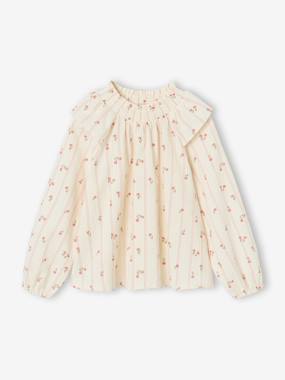 Blouse manches longues fille - vertbaudet enfant Fille-Blouse manches longues fille