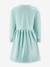 Happy Girls unicorn sweatshirt dress for girls navy blue+sage green - vertbaudet enfant 