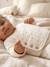 Quilted Set: Cardigan + Fully Printed Footed Trousers ecru+rose+vanilla - vertbaudet enfant 