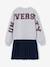 Robe manches longues fille gris - vertbaudet enfant 