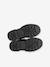 Boots fille zippées synthétique noir - vertbaudet enfant 