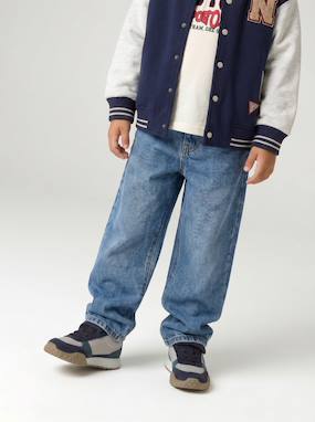 Jean loose morphologie medium - vertbaudet enfant Garçon-Jean loose morphologie medium