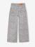 Wide-leg trousers for girls lilac - vertbaudet enfant 
