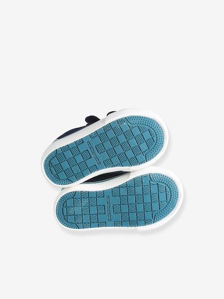 Chaussures bébé à scratch bleu - vertbaudet enfant 