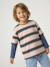 Long-sleeved T-shirt for boys medium blue - vertbaudet enfant 