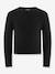 Pull fille Happy Girls noir+vert sauge - vertbaudet enfant 