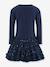 Happy Girls ballerina dress with tulle skirt for girls navy blue - vertbaudet enfant 