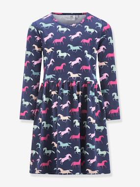 -Robe avec chevaux fille Happy Girls