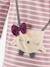 Robe rayée avec chouette fille Happy Girls marine+rose nude - vertbaudet enfant 