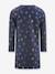 Happy Girls cotton dress with hearts and cupcake for girls navy blue+sweet pink - vertbaudet enfant 